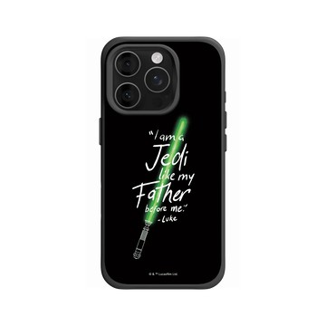 iPhone 16 Pro SolidX 黑 - 迪士尼-星際大戰 Star Wars - 絕地武士-光劍系列