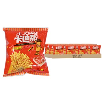 Cadina 卡迪那 德州薯條 茄汁口味  18g  24包