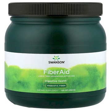 Swanson, FiberAid® 落葉鬆阿拉伯半乳聚糖（AG）、8.8 盎司（250 克）