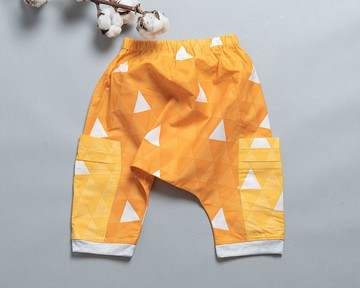 哈倫飛鼠9分長褲- 手作 無毒  童裝 兒童 新生兒