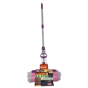 巧巧 一拖淨蜂巢式膠棉頭拖把 附1+1雙棉頭  整體26 x 83 x 6cm 膠棉26 x 6 x 6cm  1支