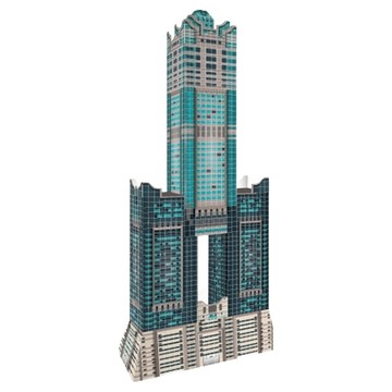 OO屋 高雄85大樓 模型 環保體驗 手做遊戲  1個