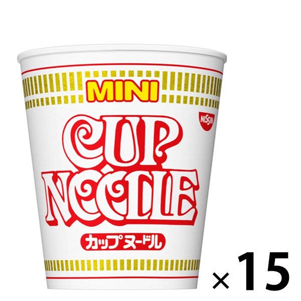 日清食品日清食品 カップヌードル ミニ 25051 1セット（15食）