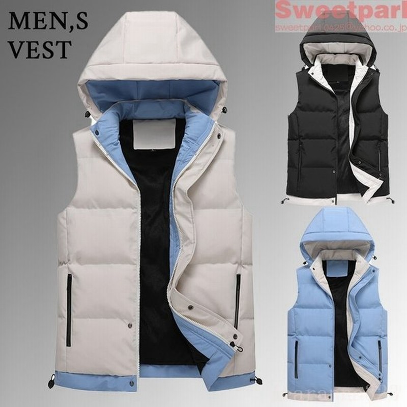 数々の賞を受賞 冬服 メンズ 中綿ベスト 防寒ベスト 防寒ベスト 秋冬 アウター 両面着 フード付き 冬服 中綿ベスト フード付き 防寒 軽量 大きいサイズ 秋冬 ベスト アウター ダウンベスト 両面着 ジャケット Rideshare2vote Com
