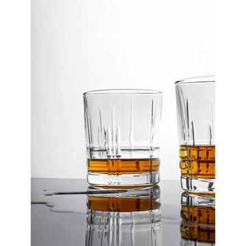 捷克BOHEMIA進口水晶玻璃威士忌杯洋酒水杯啤酒杯 手工刻花 高檔