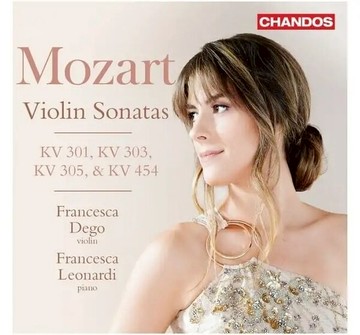 【停看聽音響唱片】【CD】莫札特：小提琴奏鳴曲 法蘭倩絲卡．黛戈 小提琴 列奧納迪 鋼琴
