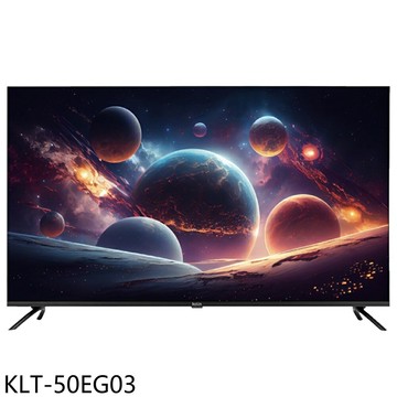 APP下單4%點數★歌林【KLT-50EG03】50吋4K連網智慧顯示器(無安裝)