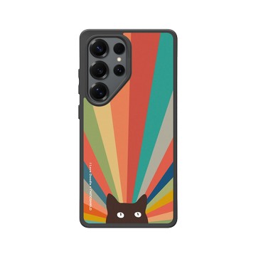 Galaxy S25 Ultra SolidSuit 黑 - ilovedoodle (Lim Heng Swee) - Cat Landscape - Imagination 貓的想像力