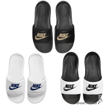 Nike 海綿拖鞋 男鞋 女鞋 VICTORI ONE 黑金/白藍/白黑【運動世界】CN9675-006/CN9675-102/CN9675-005