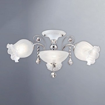 E27經典風半吸頂三燈 B61-13-63615