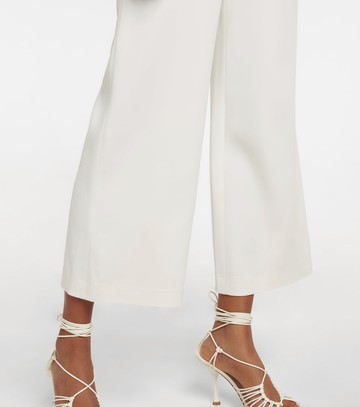 Etro Pleated high-rise cropped pants