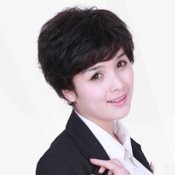 假髮整頂假髮短假髮-逼真蓬鬆百搭減齡女配件2色73em68【獨家進口】【米蘭精品】