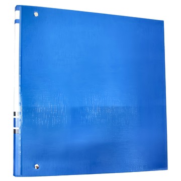 同春牌 環保D型4孔夾 PVC無耳檔案夾  藍色  12本