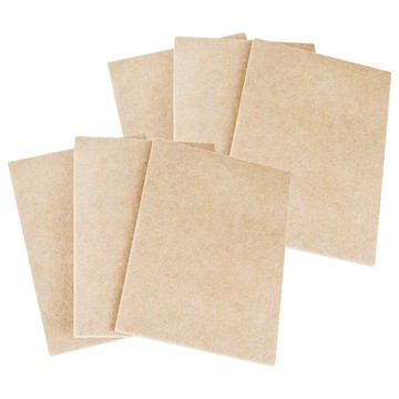 AXIS 艾克思 家俱消音防刮毛氈腳墊 3個入 可自行裁剪  150 x 110mm  2組