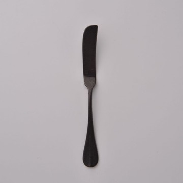 日本 AOYOSHI 青芳製作所 仿舊霧黑Baguette Classic奶油抹刀