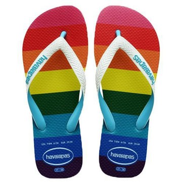 Havaianas 哈瓦仕 夾腳拖鞋 男鞋 彩虹 4145742-0031