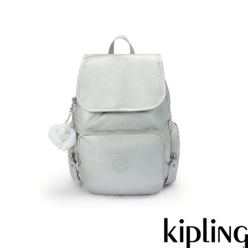 Kipling『猴子包』掀蓋拉鍊後背包-CITY ZIP S-FW24L4