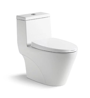 【麗室衛浴】美國KARAT 單體馬桶 K-2528 老屋救星無透氣孔亦可強力虹吸排污 金級省水 附緩降馬桶蓋