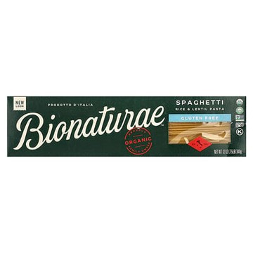 Bionaturae, 有機無谷蛋白米及扁豆義大利麵，12 盎司（340 克）