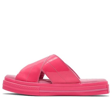 (WMNS) Converse OPI One Star Slide Retro Unisex Pink Slippers