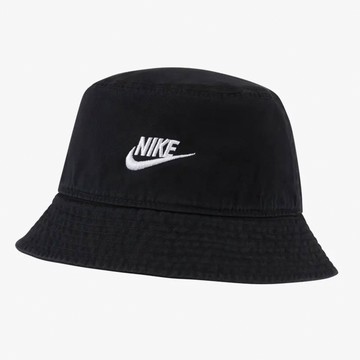 NIKE U NSW BUCKET FUTURA WASH 漁夫帽 黑
