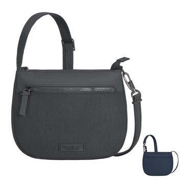 Travelon METRO城市斜背包(TL-43625)(美國防盜包/RFID防竊取/都會肩背包/小方包/扁包)