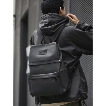 雙肩背包男士2024新款小款式女包潮流輕便書包簡約休閑旅行小背包