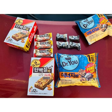 我最便宜 韓國🇰🇷Dr.You 低卡 巧克力 能量棒 穀物棒 蛋白棒  巧克力堅果能量棒 健身能量棒337g蛋白能量棒