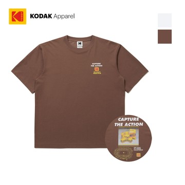 【KODAK Apparel】柯達 底片短袖T恤 2色(棕 白) KB602023