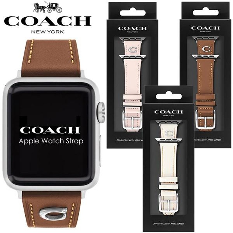COACH コーチ アップルウォッチ バンド レディース ベルト レザー 革 