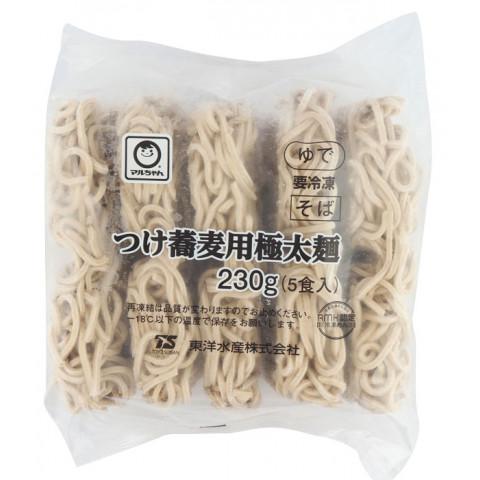 東洋水産　つけ蕎麦用極太麺　230g×5