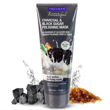 【Freeman】木炭黑糖狠清粉刺黑泥膜(175ml)*2