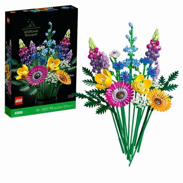 💗芸芸積木💗 現貨!! LEGO 10313 野花花束 樂高 花藝icons系列