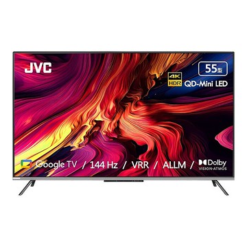 【智慧家庭】JVC75吋miniLED 4K連網智慧顯示器75XM(含標準安裝) WIFI聯網