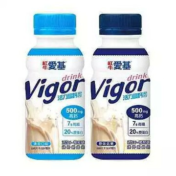 【免運優惠】紅牛愛基活力高鈣配方 原味低糖/清甜口味 237mlx24瓶/箱 (最新效期)