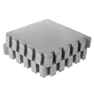 comet 寵物用巧拼地墊  深灰色  30 x 30cm  10個