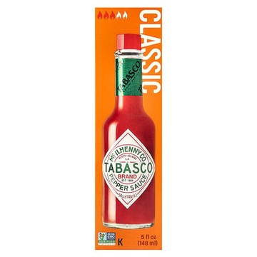 Tabasco, 辣椒醬，經典，5 液量盎司（148 毫升）