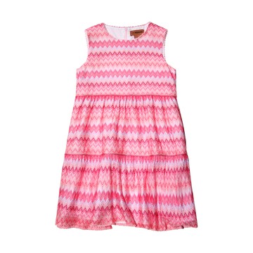 Missoni - Pink Viscose Zig Zag Dress