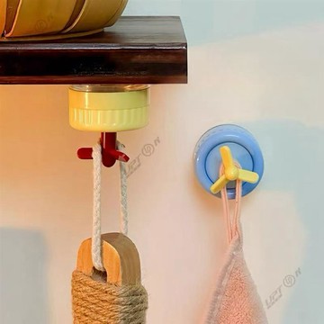 ❤【UPTON】❤吸盤式掛鉤，不需要打孔，可隨意拆卸.❤