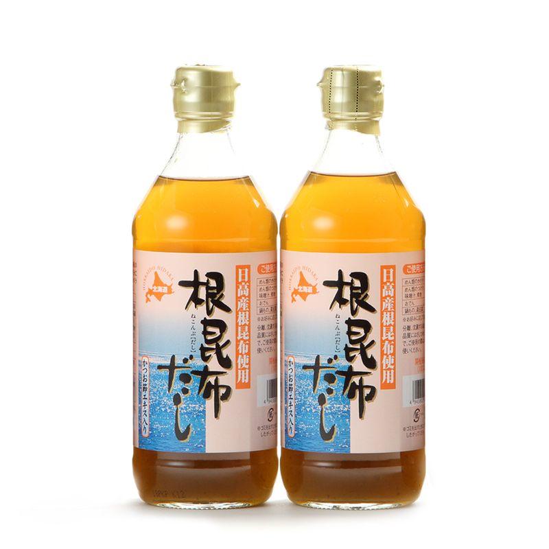 アイビック食品 北海道日高産 根昆布だし 2本セット (500ml×2本)