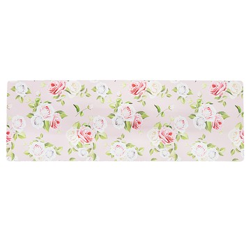 軟式珪藻土踏墊  120 x 40cm  粉玫瑰  1個