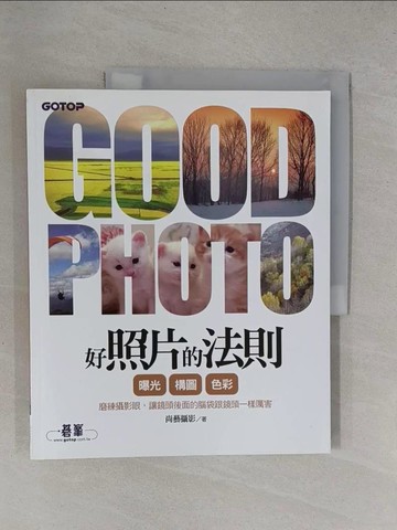 【書寶二手書T1／攝影_Y9K】好照片的法則｜曝光x構圖x色彩_尚藝攝影