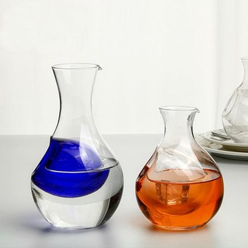 冰酒醒酒器家用酒壺洋酒分酒器水晶玻璃清酒瓶日式料理壺倉鼠冰屋