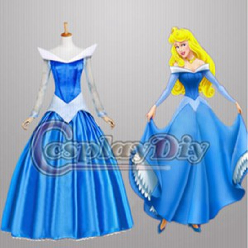 高品質 高級コスプレ衣装 ハロウィン ディズニー オーロラ姫 風 ドレス Princess Aurora Dress Costume Blue Version 通販 Lineポイント最大1 0 Get Lineショッピング