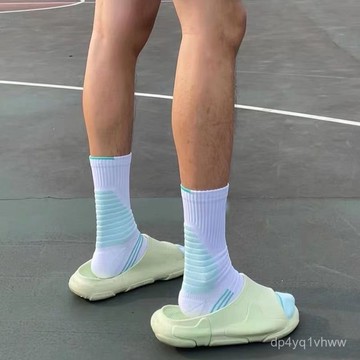臺灣出貨🔥襪子籃球男中筒專業美式高筒長筒訓練實戰精英毛巾運動襪防滑加厚