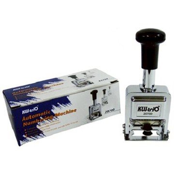 【文具通】KW-triO 堡勝 七位數自動號碼機 20700 L5050008【領券滿額再折千12/31止】
