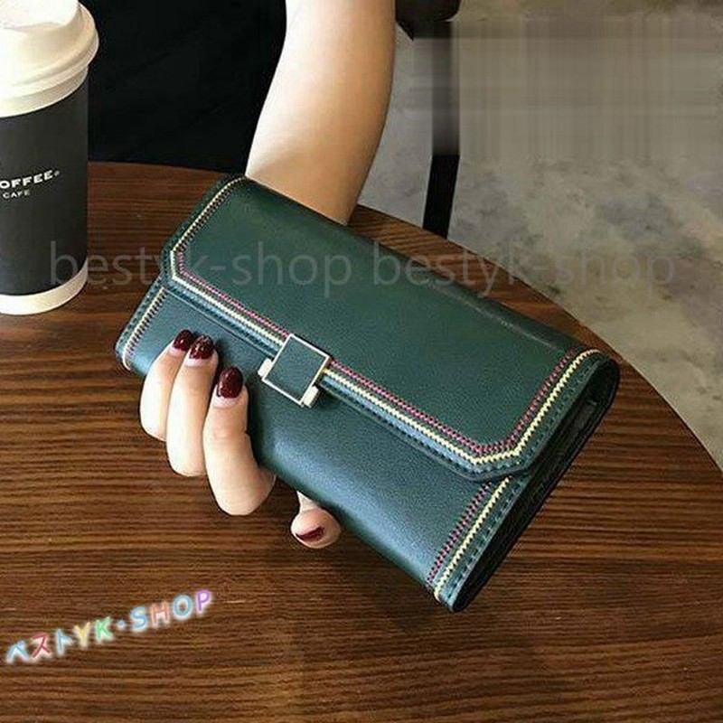 牛革 本革 長財布 レディース 小銭入れ カード入れ サイフ トレンド Wallet コンパクト 安い レザーサイフ 大容量 可愛い 通販 Lineポイント最大0 5 Get Lineショッピング