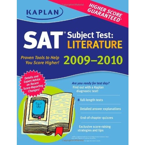 Kaplan SAT Subject Test: Literature 2009-2010 Edition