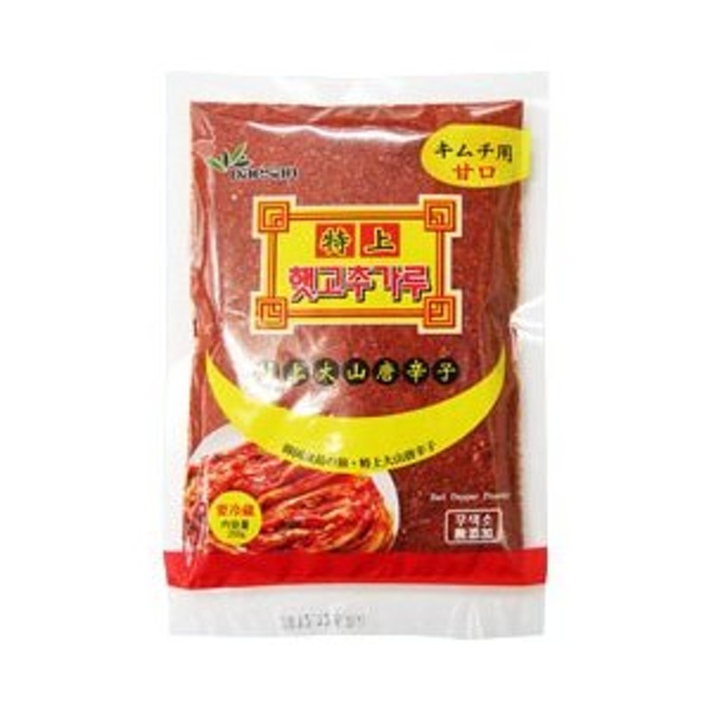 大山・キムチ用唐辛子（甘口）・200g□韓国食品 韓国食材 激辛 一味 ...