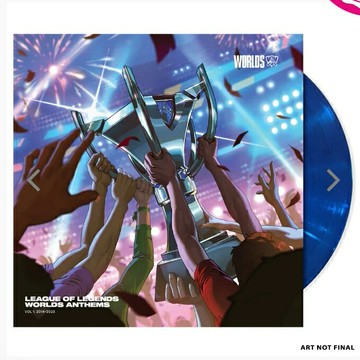 【藍膠】英雄聯盟全球賽合輯Vol.1 League of Legends 黑膠LP